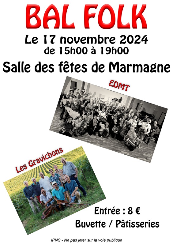 Bal folk Le 17 nov 2024