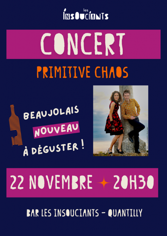 Concert Primitive Chaos Le 22 nov 2024