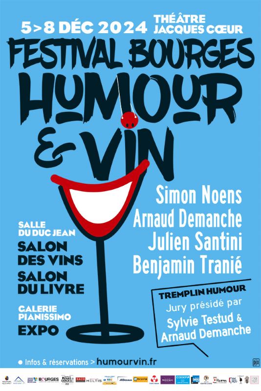 Festival Humour & Vin Du 5/12/2024 au 30/6/2025