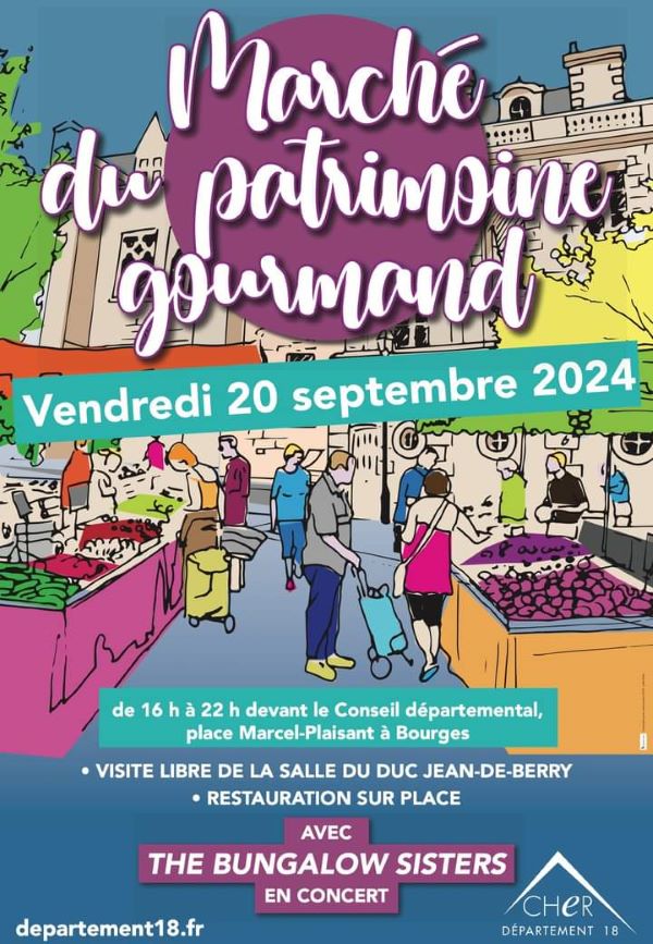 Marché Gourmand du Patrimoine Le 20 sept 2024