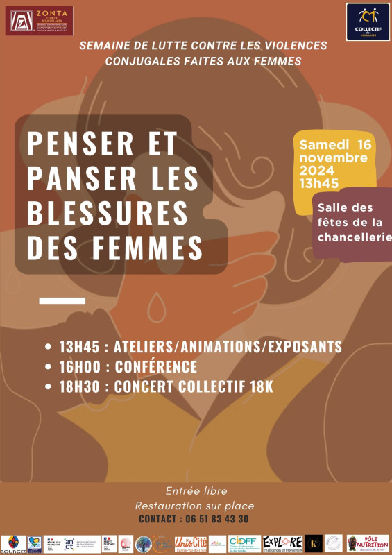 Penser et Panser les blessures des femmes Le 16 nov 2024