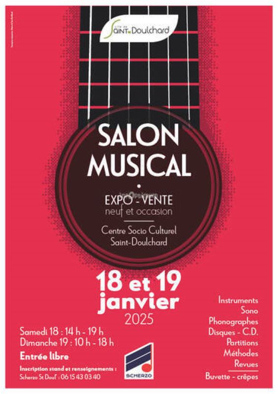 Salon Musical - Expo - Vente Du 18 au 19 janv 2025