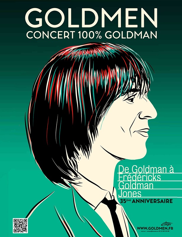 Goldmen : Concert 100% Goldman Le 14 mars 2026