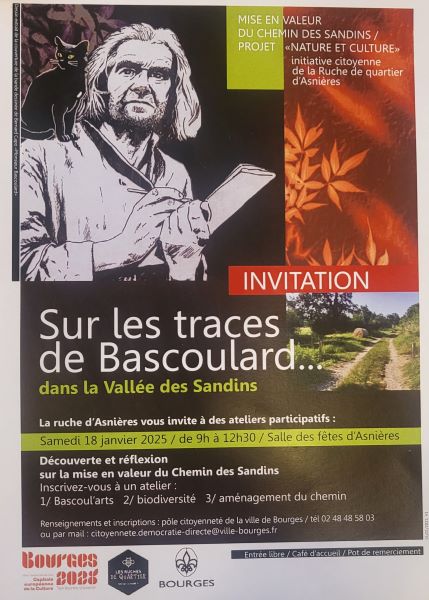 Sur les traces de Bascoulard.. dans la vallée des Sandins Le 18 janv 2025